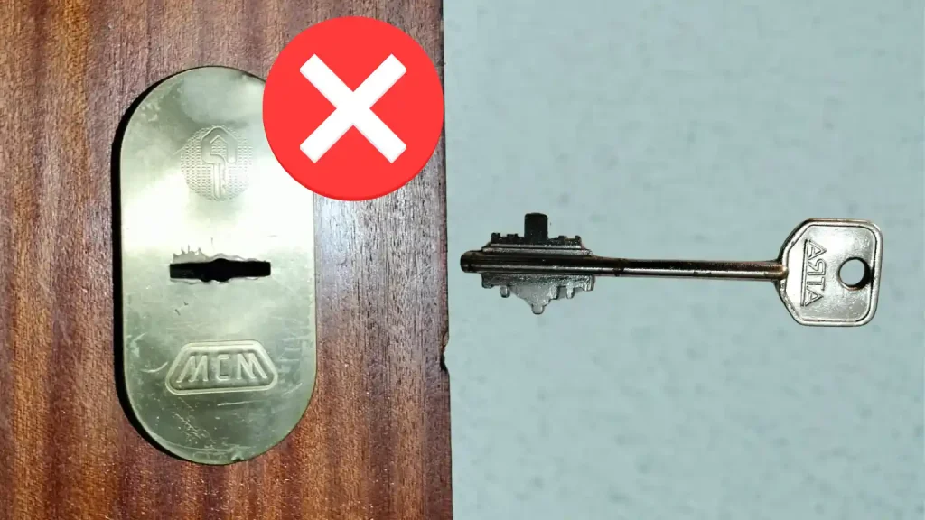 cerradura y llave de gorjas o borjas